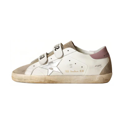 (W) Golden Goose Superstar 'White Grey Purple'