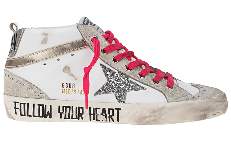 (W) Golden Goose Superstar 'White Pink Glitter Distressed' 圖 2