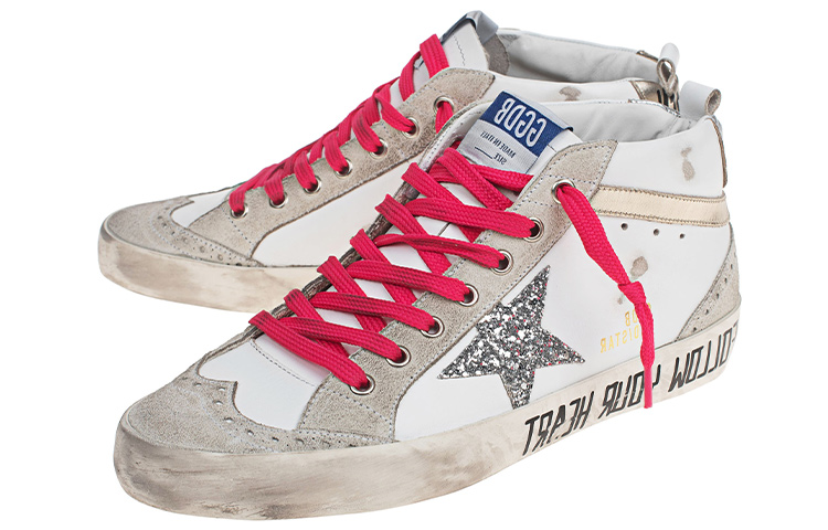 (W) Golden Goose Superstar 'White Pink Glitter Distressed' 圖 3