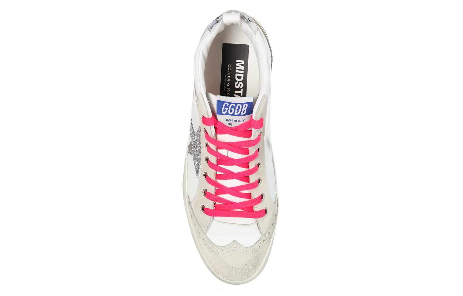 (W) Golden Goose Superstar 'White Pink Glitter Distressed' 圖 5