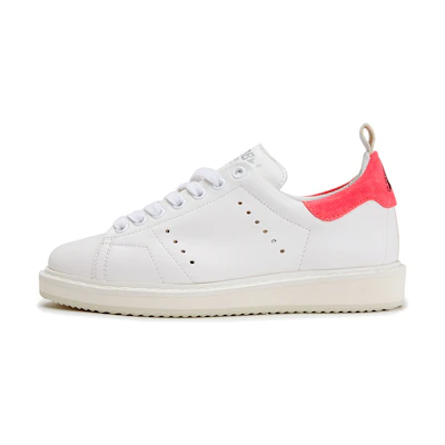 (W) Golden Goose Superstar 'White Red Tail'