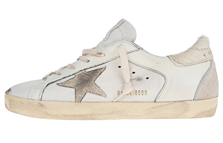 (W) Golden Goose Superstar White Cream