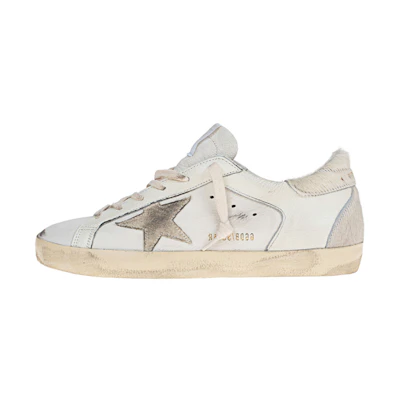 (W) Golden Goose Superstar White Cream