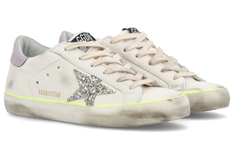 (W) Golden Goose Superstar White Platinum Lilac 圖 4