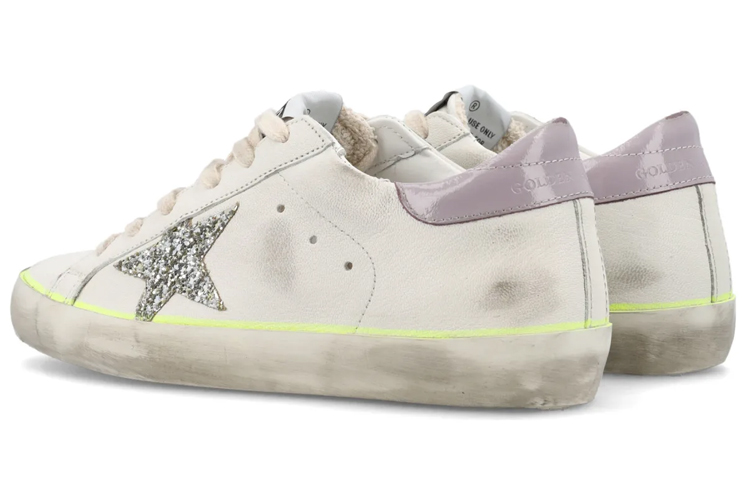 (W) Golden Goose Superstar White Platinum Lilac 圖 5
