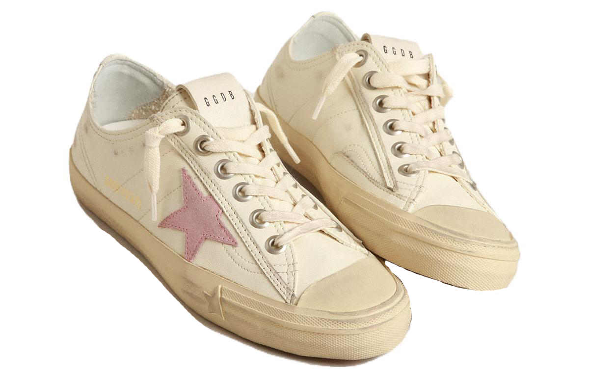 Lookbook (W) Golden Goose V-Star 'Beige' Zapatillas GWF00129.F004059.15418