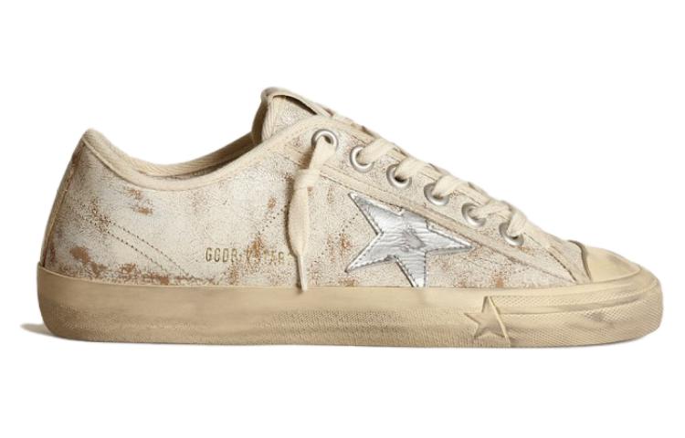 Order (W) Golden Goose V-Star 'Beige Low Top' Kasut Rendah Bewarna Beige GWF00397.F003416.11245