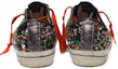 Lookbook (W) Golden Goose V-Star 'Hitam Payet dengan Detail Bintang' G35WS639.Z2