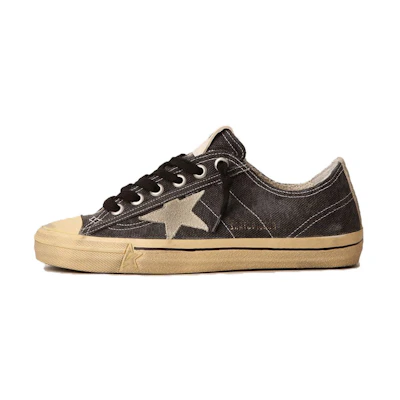 (W) Golden Goose V-Star 'Black Versatile Low-Top'