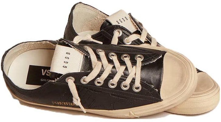 (Women) Golden Goose V-Star 'Distressed Black Leather' GWF00129.F005033.90100 Lookbook (Women) Golden Goose V-Star 'Distressed Black Leather' GWF00129.F005033.90100