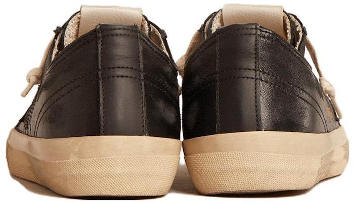 (Women) Golden Goose V-Star 'Distressed Black Leather' GWF00129.F005033.90100 Shop (Women) Golden Goose V-Star 'Distressed Black Leather' GWF00129.F005033.90100