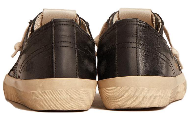 Shop (W) Golden Goose V-Star ''Versleten Zwart Leer'' GWF00129.F005033.90100