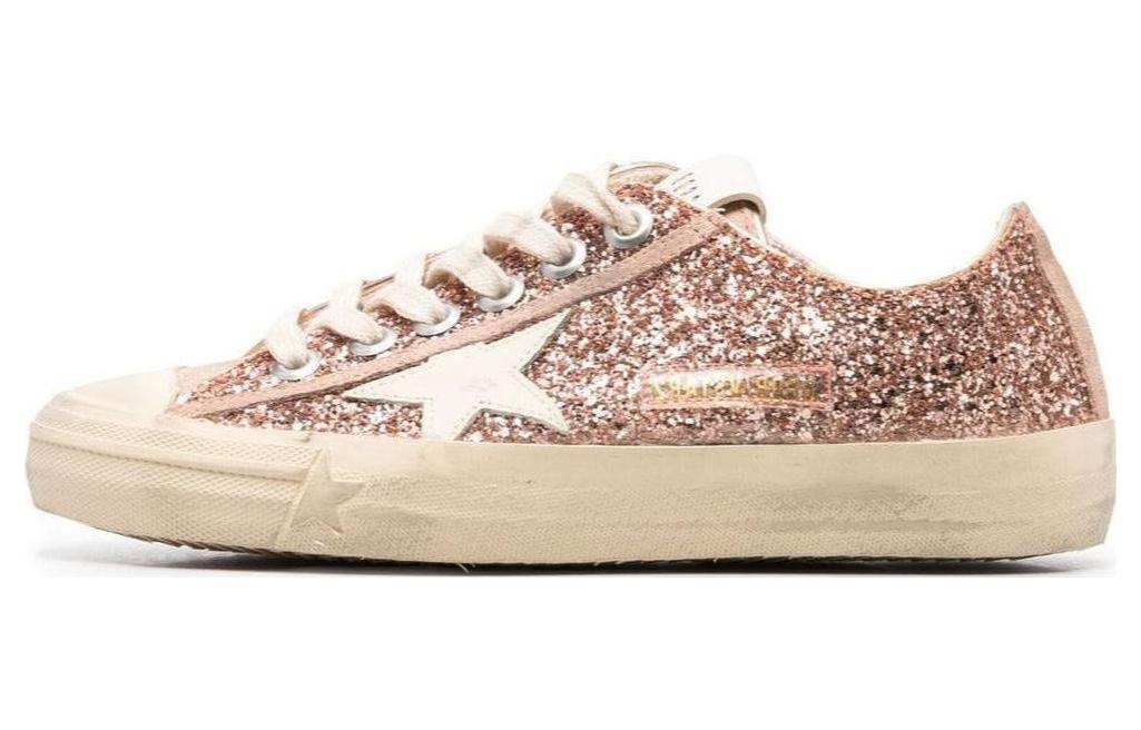 Buy (W) Golden Goose V-Star ''Versleten Perzik Oranje'' GWF00129.F003983.25669