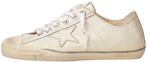 (Women) Golden Goose V-Star 'Distressed Vintage White' GWF00129.F000334.10100 (Women) Golden Goose V-Star 'Distressed Vintage White' GWF00129.F000334.10100