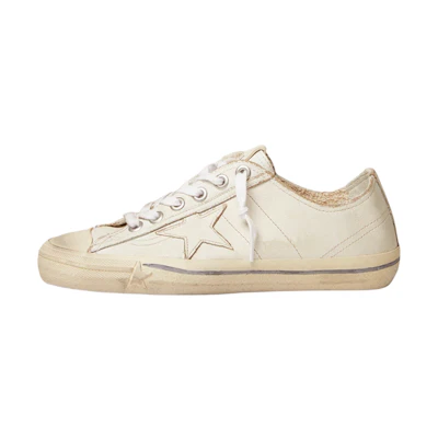 (W) Golden Goose V-Star 'Distressed Vintage White'