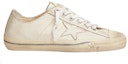Order (W) Golden Goose V-Star 'Putih Vintage Usang' GWF00129.F000334.10100