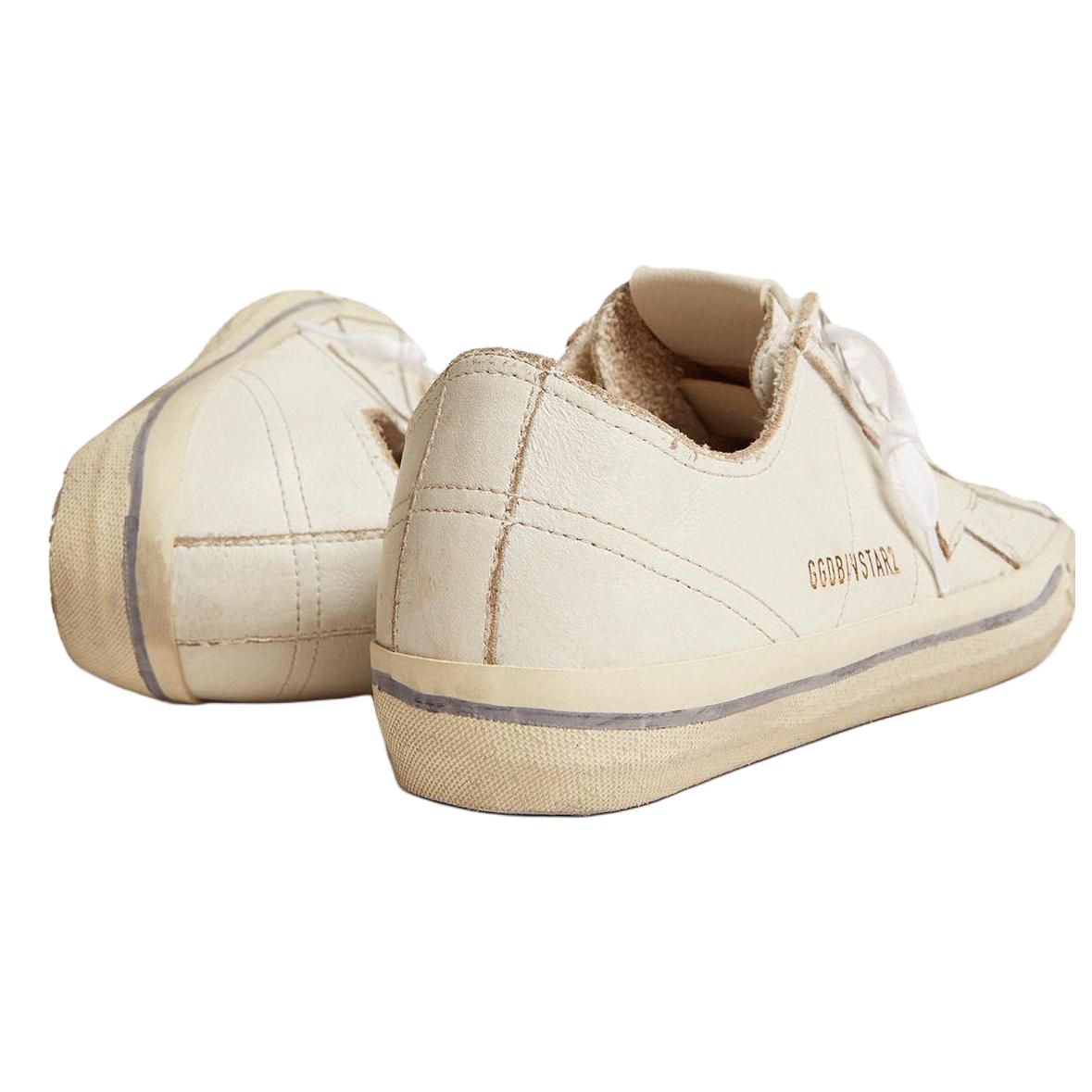 Purchase (W) Golden Goose V-Star ''Bianco Vintage Invecchiato'' GWF00129.F000334.10100
