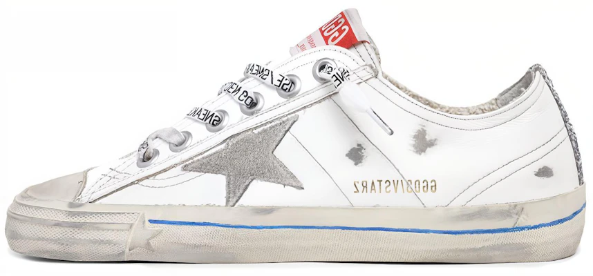 (Women) Golden Goose V-Star 'Distressed White' GWF00129.F001480.10485 Buy (Women) Golden Goose V-Star 'Distressed White' GWF00129.F001480.10485
