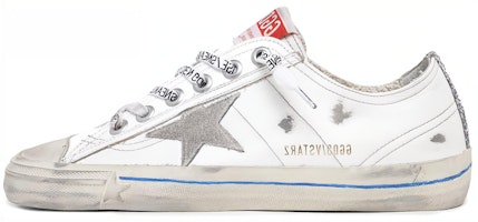 (Women) Golden Goose V-Star 'Distressed White' GWF00129.F001480.10485 (Women) Golden Goose V-Star 'Distressed White' GWF00129.F001480.10485