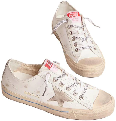(Women) Golden Goose V-Star 'Distressed White' GWF00129.F001480.10485 Purchase (Women) Golden Goose V-Star 'Distressed White' GWF00129.F001480.10485