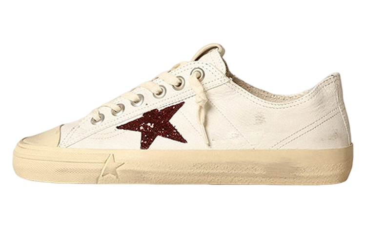 Buy (W) Golden Goose V-Star ''Versleten Wit Rood'' GWF00129.F003921.10350
