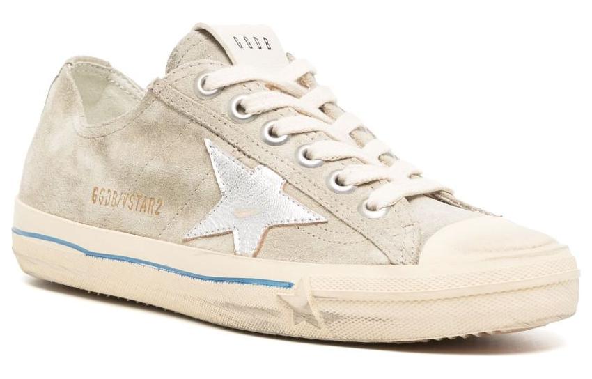 Order (Women) Golden Goose V-Star 'Grey Brown Suede' GWF00129.F003433.60372