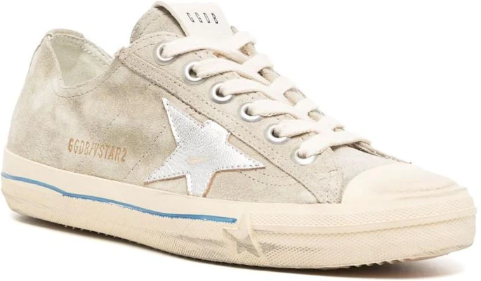 (Women) Golden Goose V-Star 'Grey Brown Suede' GWF00129.F003433.60372 Order (Women) Golden Goose V-Star 'Grey Brown Suede' GWF00129.F003433.60372