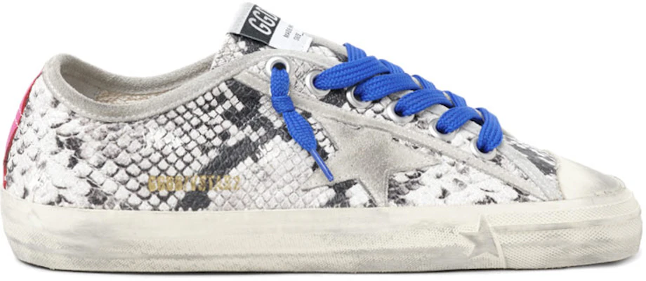 (Women) Golden Goose V-Star 'Silver Python' GWF00205.F001477.81111 Order (Women) Golden Goose V-Star 'Silver Python' GWF00205.F001477.81111
