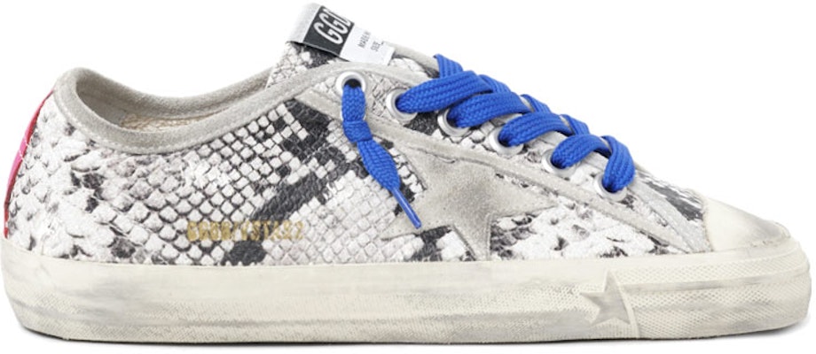 (Women) Golden Goose V-Star 'Silver Python' GWF00205.F001477.81111 Order (Women) Golden Goose V-Star 'Silver Python' GWF00205.F001477.81111