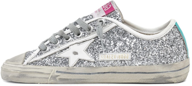 (W) Golden Goose V-Star 'Perak Berkilauan' GWF00205.F001478.70170 Buy (W) Golden Goose V-Star 'Perak Berkilauan' GWF00205.F001478.70170