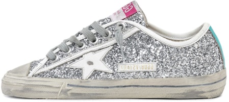 (Women) Golden Goose V-Star 'Silver Sequins' GWF00205.F001478.70170 (Women) Golden Goose V-Star 'Silver Sequins' GWF00205.F001478.70170