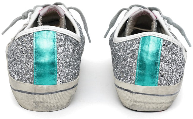 (Women) Golden Goose V-Star 'Silver Sequins' GWF00205.F001478.70170 Shop (Women) Golden Goose V-Star 'Silver Sequins' GWF00205.F001478.70170