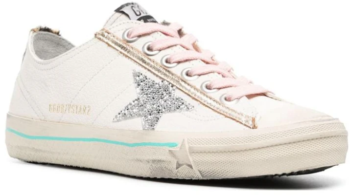 (Women) Golden Goose V-Star 'White Calfskin' GWF00129.F002736.10522 Order (Women) Golden Goose V-Star 'White Calfskin' GWF00129.F002736.10522