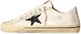 (W) Golden Goose V-Star 'Kulit Putih Kasut Rendah' GWF00129.F003922.10432
