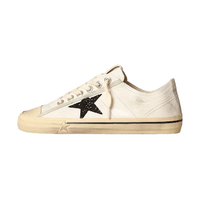 (W) Golden Goose V-Star 'White Leather Low-Top'