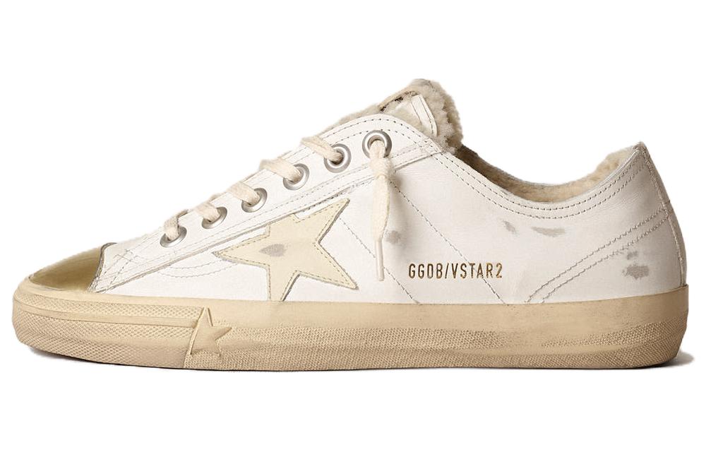 (Women) Golden Goose V-Star 'White Leather Low-Top' GWF00457.F003990.10318
