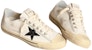 (W) Golden Goose V-Star 'Kulit Putih Kasut Rendah' GWF00129.F003922.10432