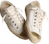 Lookbook (W) Golden Goose V-Star 'Kasut Rendah Kulit Putih' GWF00457.F003990.10318