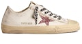 Order (W) Golden Goose V-Star 'Putih Merah Jambu' GWF00129.F004576.11504