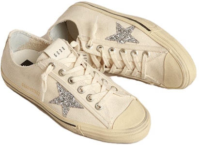 (W) Golden Goose V-Star Low 'Lienzo Blanco Desgastado' GWF00129.F004061.15260 Shop (W) Golden Goose V-Star Low 'Lienzo Blanco Desgastado' GWF00129.F004061.15260