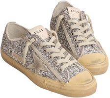 (W) Golden Goose V-Star 低帮银色做旧版 GWF00129.F003085.70136 Lookbook (W) Golden Goose V-Star 低帮银色做旧版 GWF00129.F003085.70136