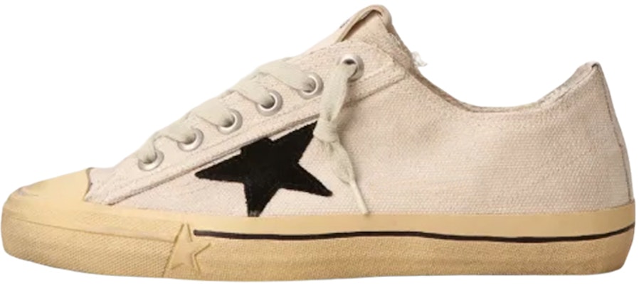 (Women) Golden Goose V-Star LTD 'Canvas Fashion White' GWF00129.F003087.10283 Buy (Women) Golden Goose V-Star LTD 'Canvas Fashion White' GWF00129.F003087.10283