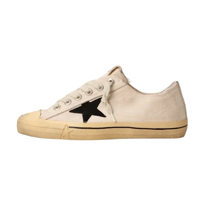 (W) Golden Goose V-Star LTD 'Canvas Fashion White'