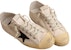 (W) Golden Goose V-Star LTD 'Kanvas Fesyen Putih' GWF00129.F003087.10283