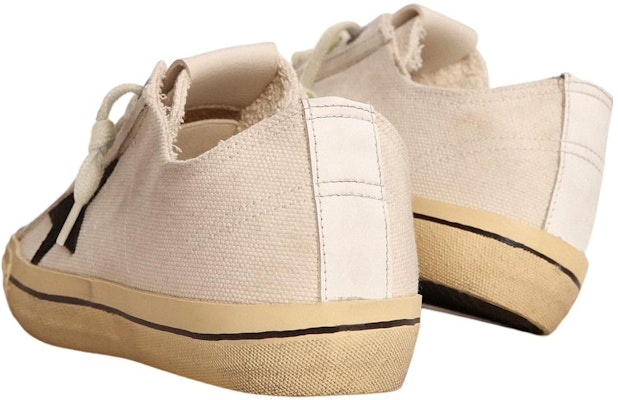 (Women) Golden Goose V-Star LTD 'Canvas Fashion White' GWF00129.F003087.10283 Shop (Women) Golden Goose V-Star LTD 'Canvas Fashion White' GWF00129.F003087.10283