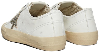 (W) 金鹅 V-Star 低帮“白色皮革” GWF00129.F004565.10847 Shop (W) 金鹅 V-Star 低帮“白色皮革” GWF00129.F004565.10847