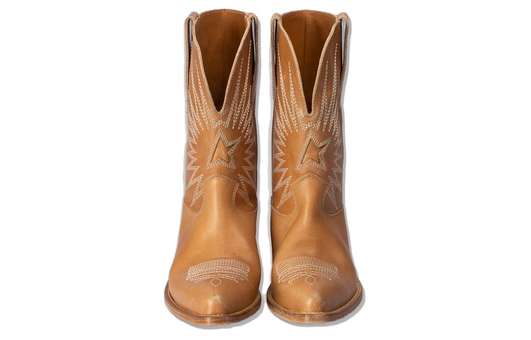 Purchase (Women) Golden Goose Wish Star 'Brown Calfskin' GWF00136.F002304.55150