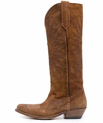 (Women) Golden Goose Wish Star 'Brown Cowboy' GWF00135.F001971 Buy (Women) Golden Goose Wish Star 'Brown Cowboy' GWF00135.F001971