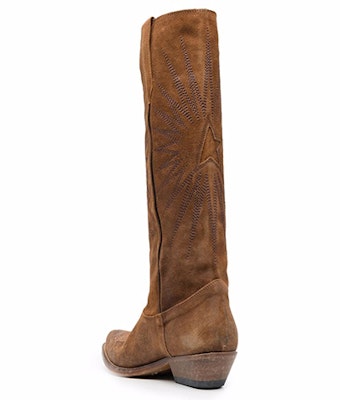 (Women) Golden Goose Wish Star 'Brown Cowboy' GWF00135.F001971 Shop (Women) Golden Goose Wish Star 'Brown Cowboy' GWF00135.F001971