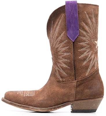 (Women) Golden Goose Wish Star 'Brown Western Mid-Top' GWF00136.F001964.55432 Buy (Women) Golden Goose Wish Star 'Brown Western Mid-Top' GWF00136.F001964.55432